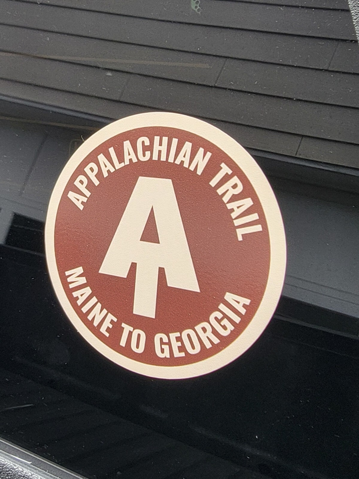 Appalachian Trail Georgia To Maine Vinyl Car, Truck Window 3.5"  Decal Sticker