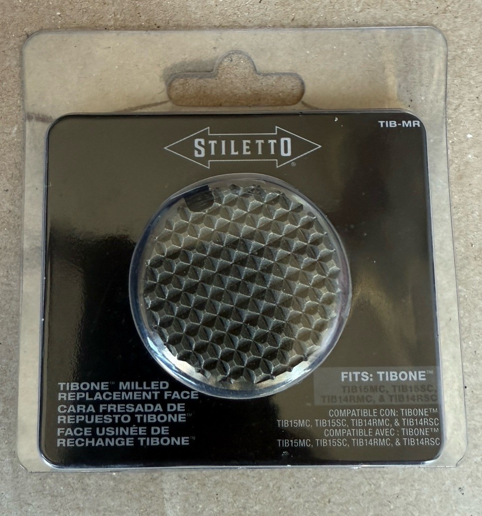 Stiletto TiBone Hammer Replacement Face Milled Steel TIB-MR New Sealed