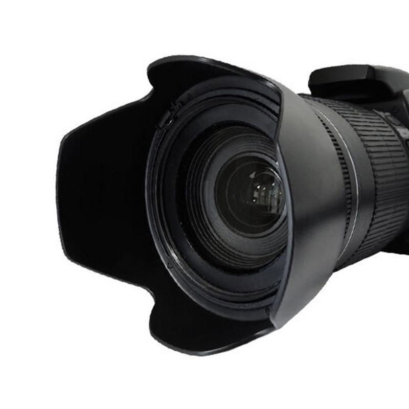 52mm Tulip Shaped Anti Flare Hood for Nikon 35mm f/1.8 G, 40mm f/2.8 G Lenses