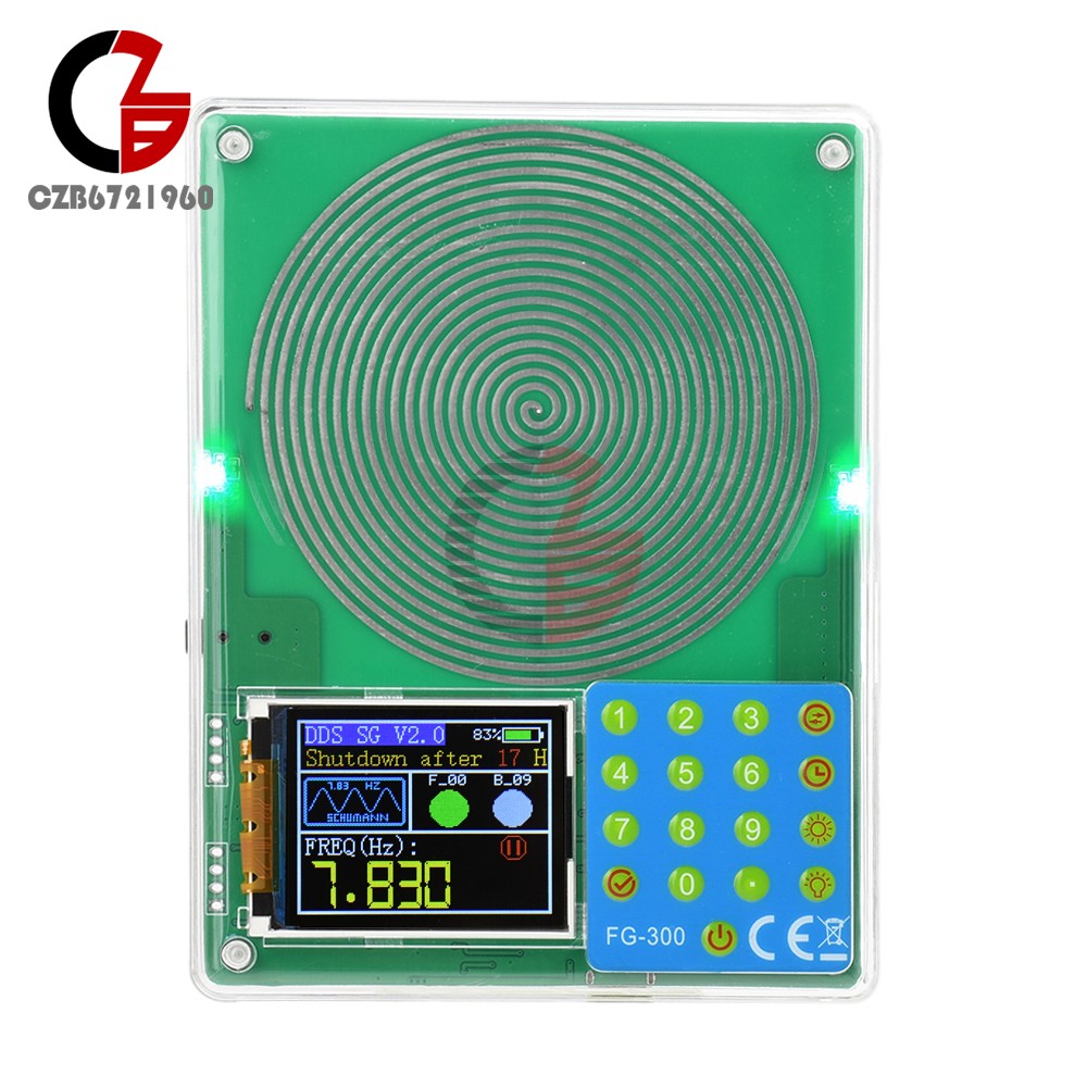 2x Digital Schumann Wave Generator Multiple Waveform Frequency Adjustable 200KHz