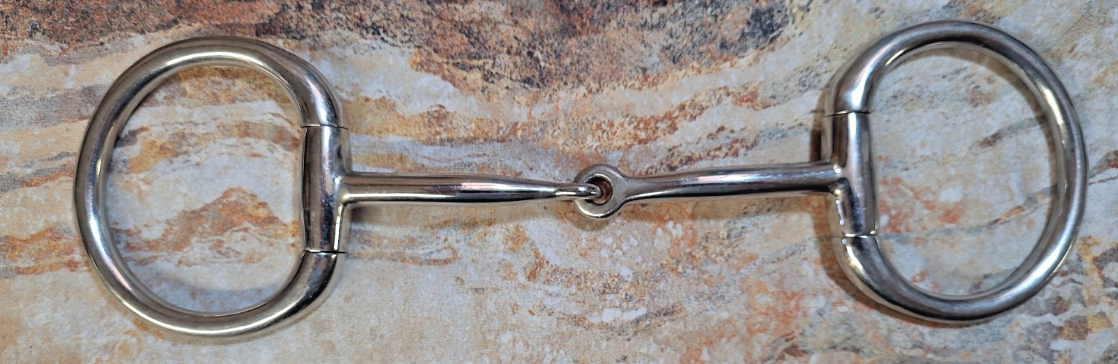 Jeremiah Watt (JWP) Stainless Eggbutt Snaffle Bit 5"