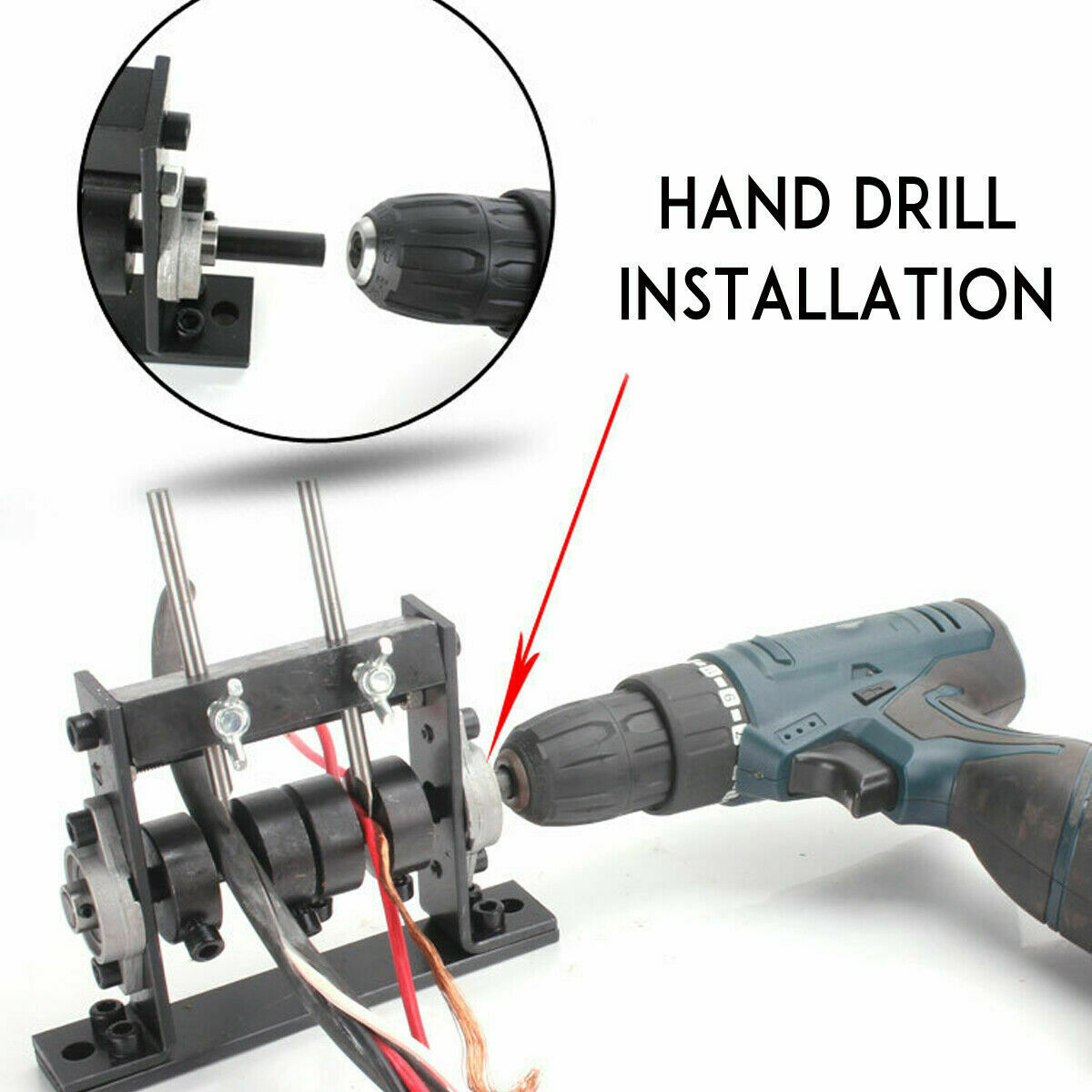1-30mm Copper Wire Stripping Machine Cable Stripper Scrap Metal Recycle Tools