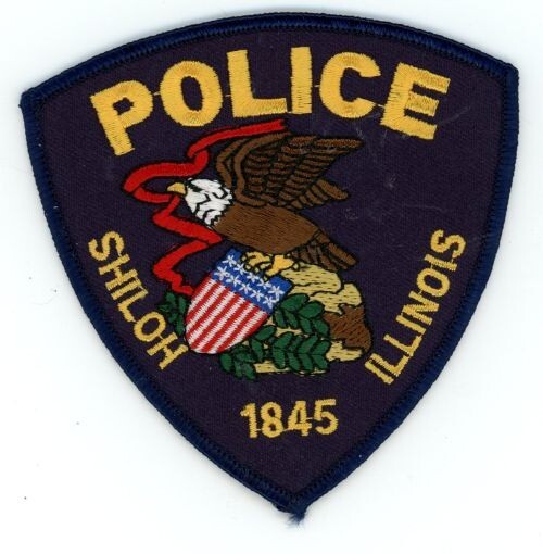 ILLINOIS IL SHILOH POLICE NICE SHOULDER PATCH SHERIFF