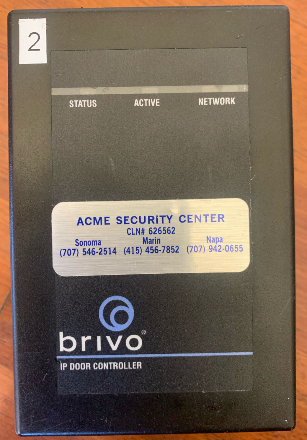Brivo Systems LLC ACS Door Controller AC8-IPDC-2E USED