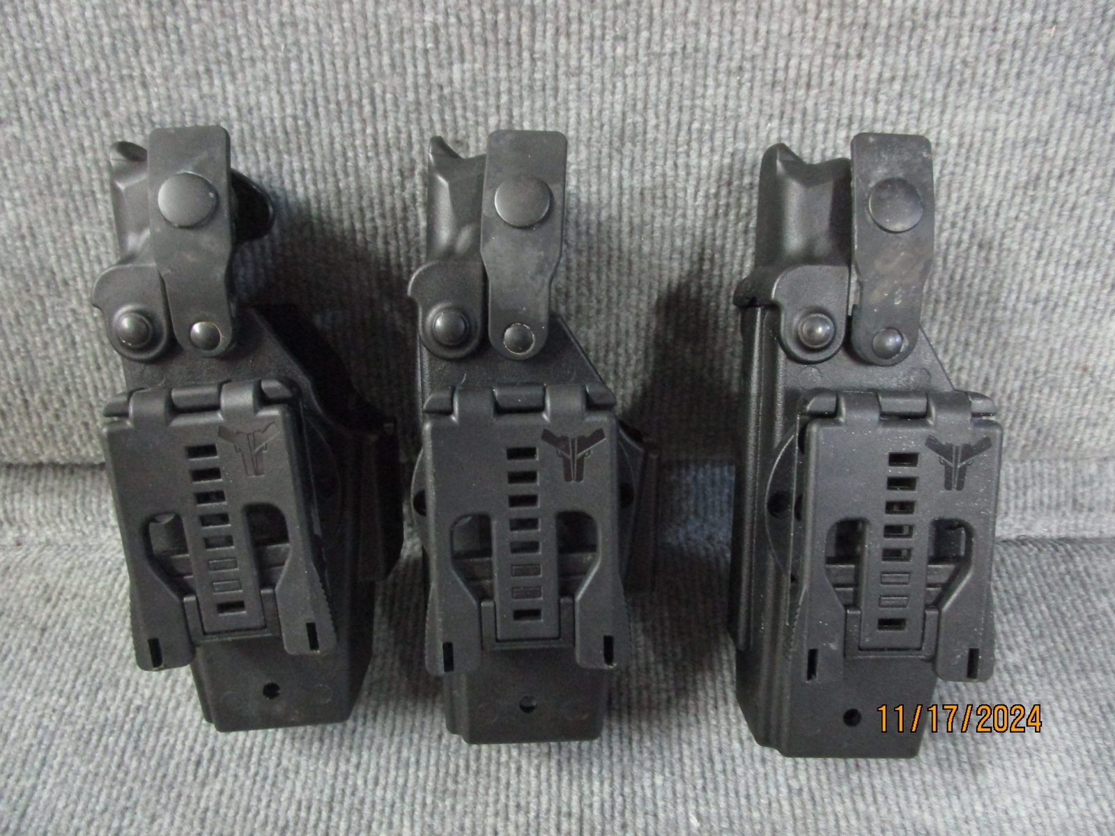 3 Safariland X26 Taser Holsters RH New