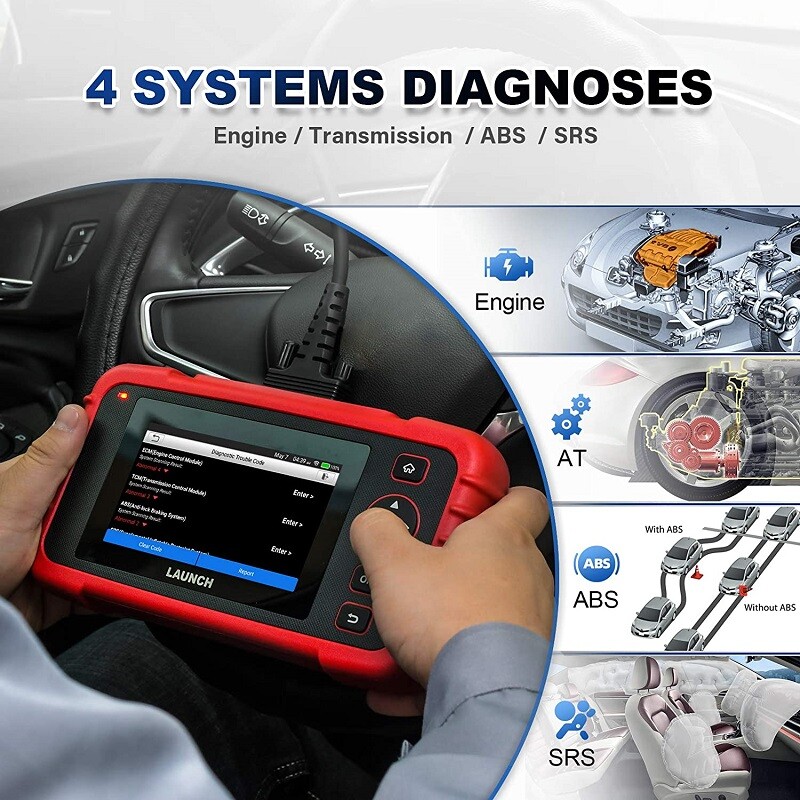 LAUNCH CRP129X CRP123X CRP129 OBD2 Scanner Diagnostic Tool Oil TPMS EPB Reset