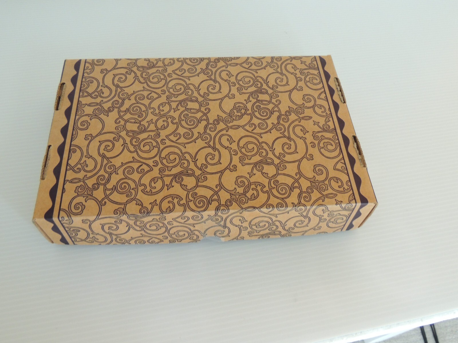 Brighton Box -- empty storage box -- 11" x 7" x 2"