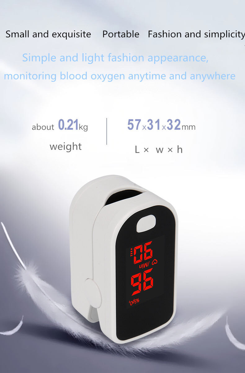 4 Unite Fingertip Pulse Oximeter SpO2 Blood Oxygen Saturation Heart Rate Monitor