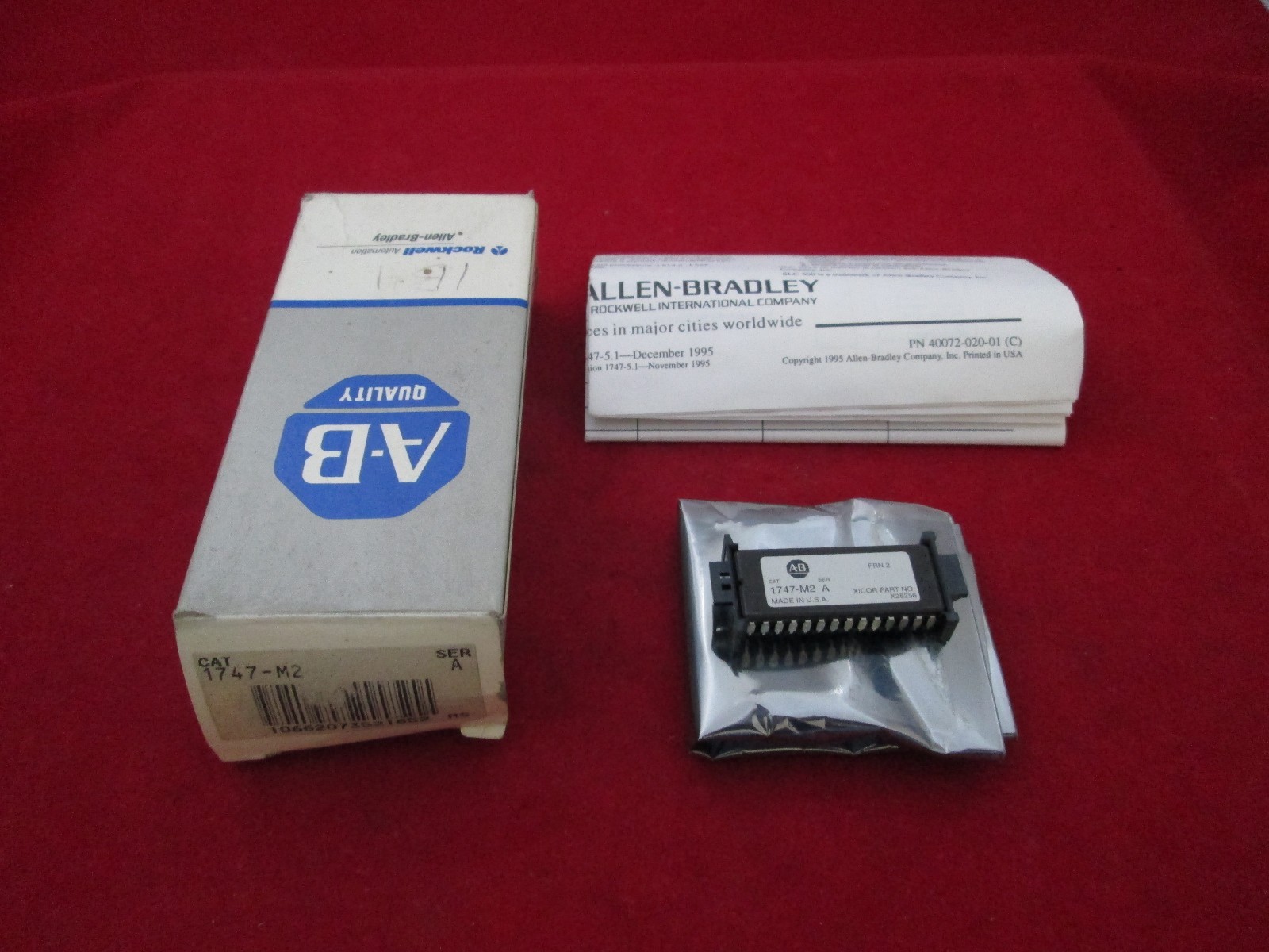 Allen Bradley 1747-M2 Memory Module A new