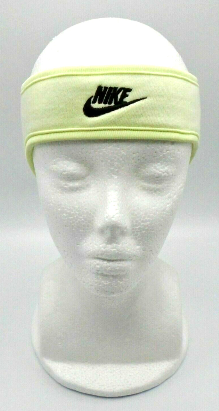 Nike Youth Club Fleece Headband Youth OSFM Lime Ice/Black