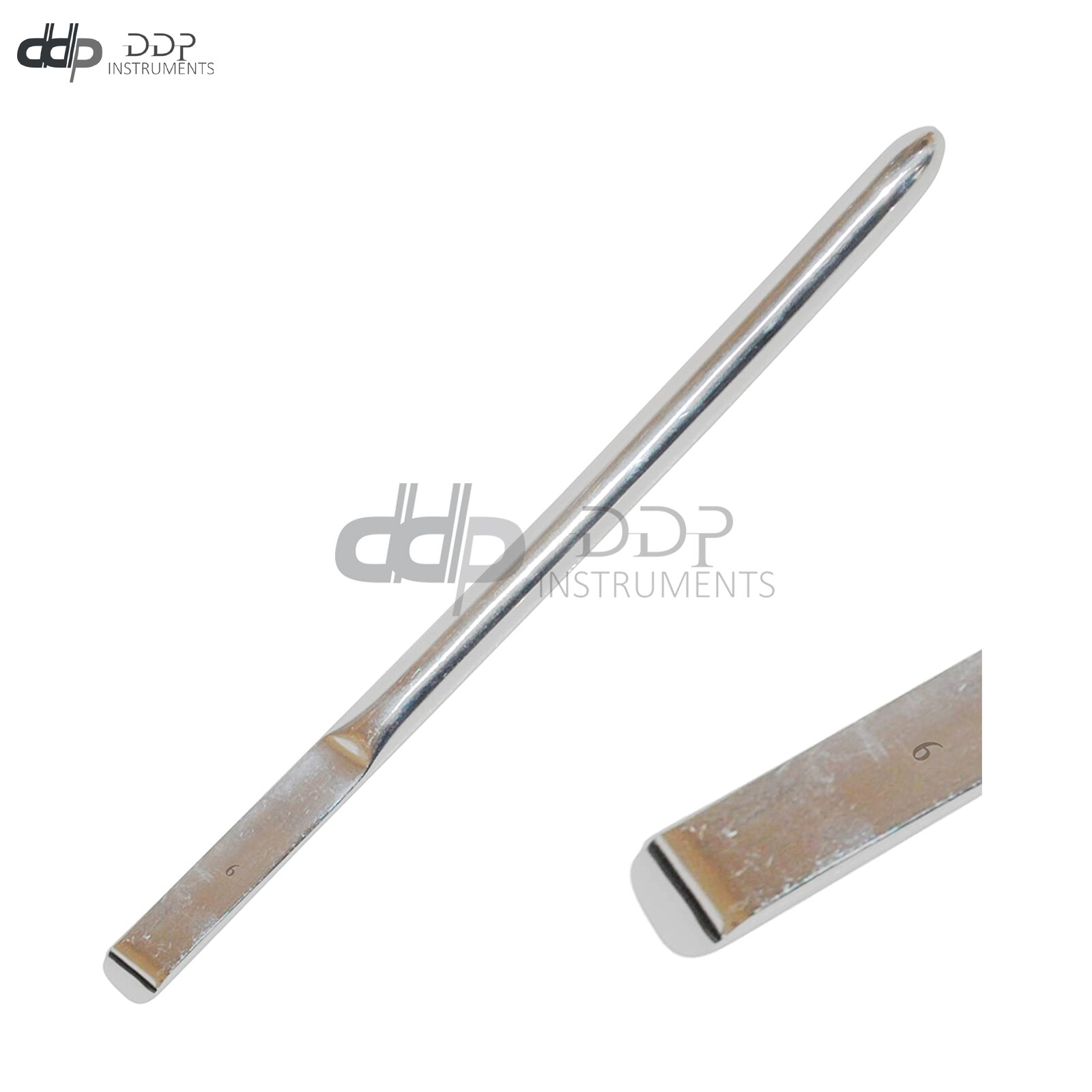 Hegar Uterine Dilators Single Ended 6 mm Surgical Gynecology Instruments