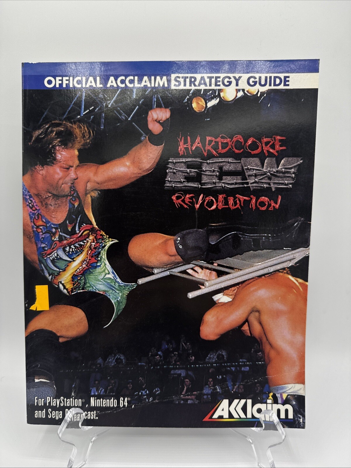 ECW Hardcore Revolution Strategy Guide Playstation, Nintendo 64 & Sega Dreamcast