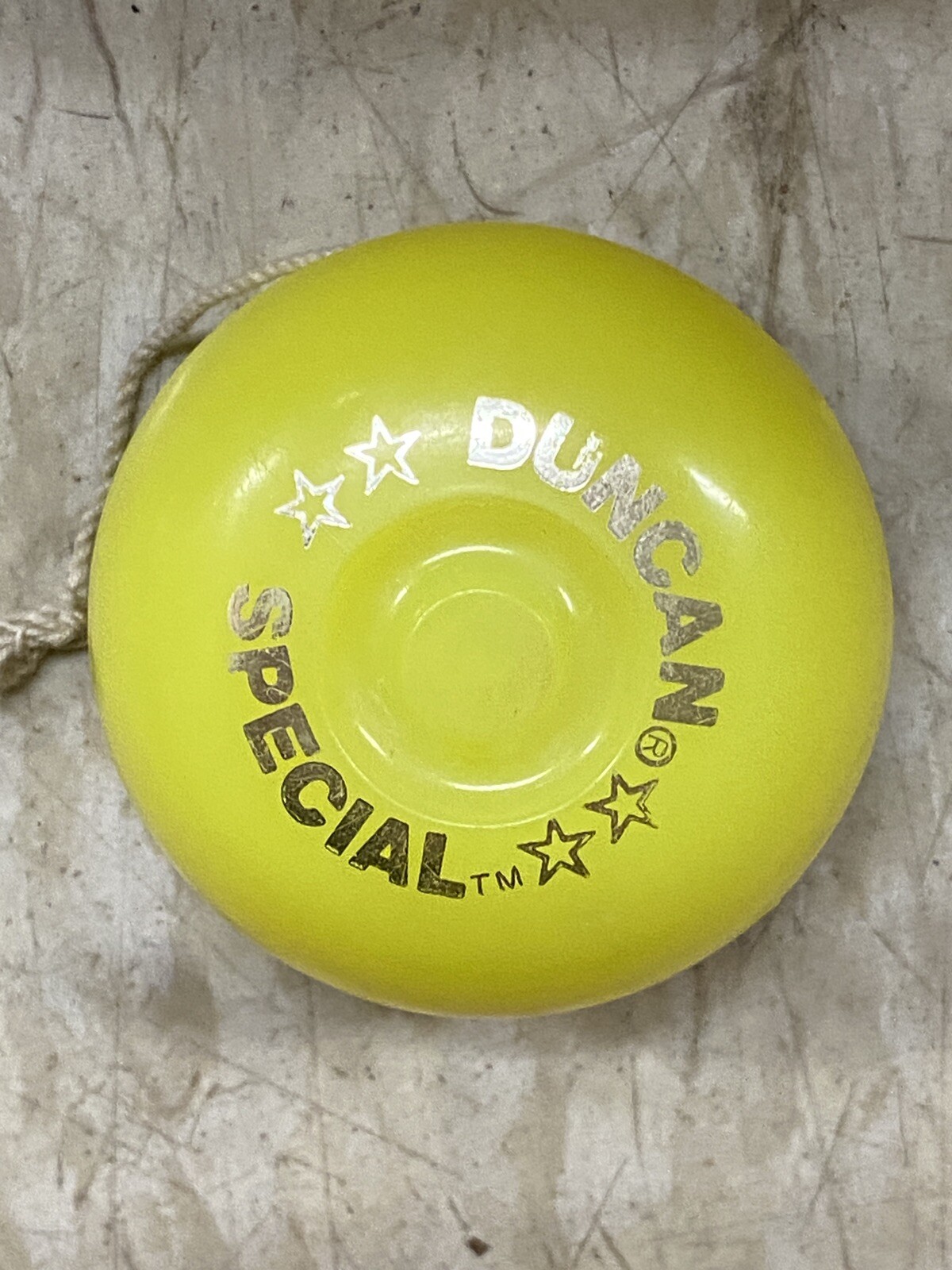 Vintage Duncan YoYo Special Yellow