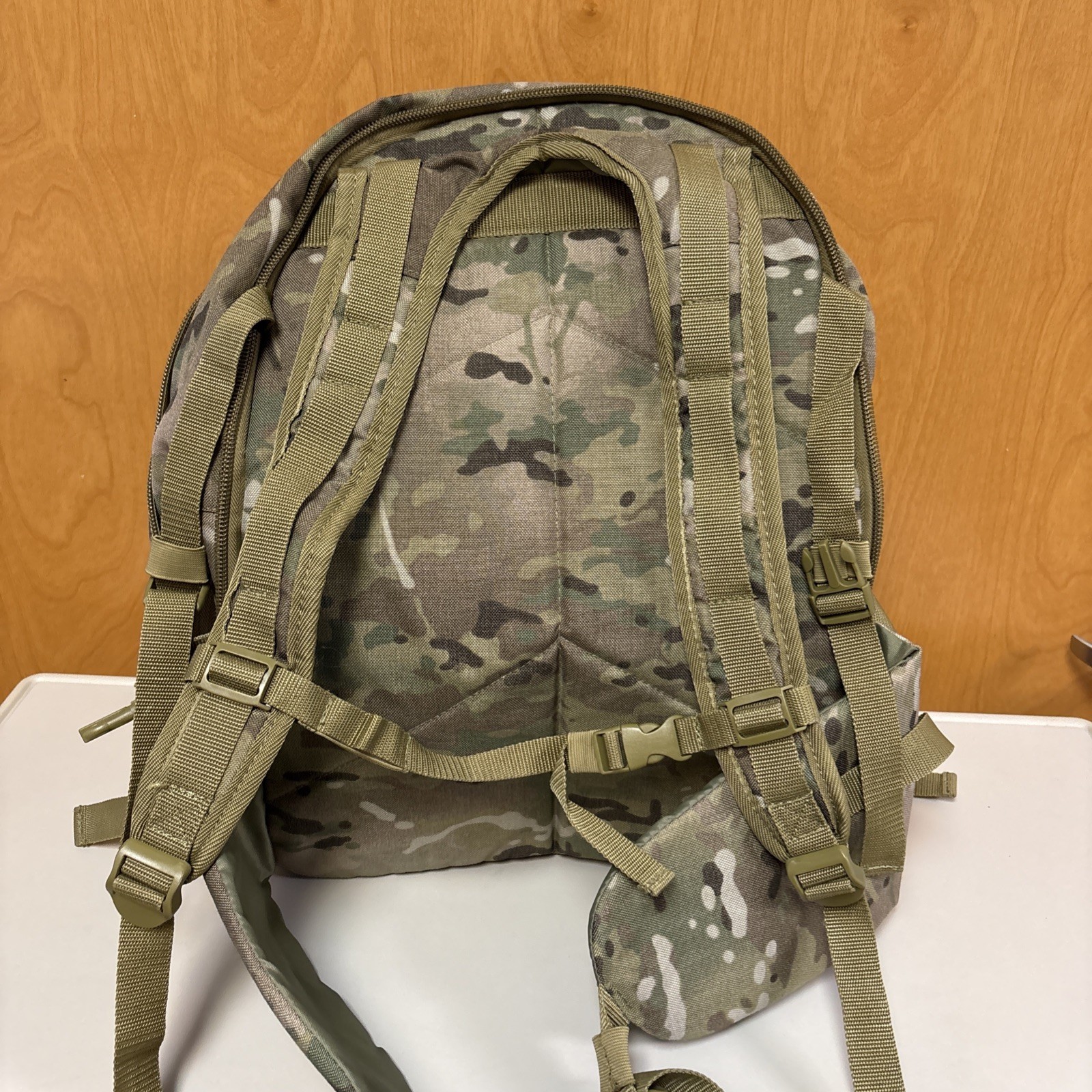 Code Alpha Large Tactical Backpack Expandable Multicam Excellent Condition