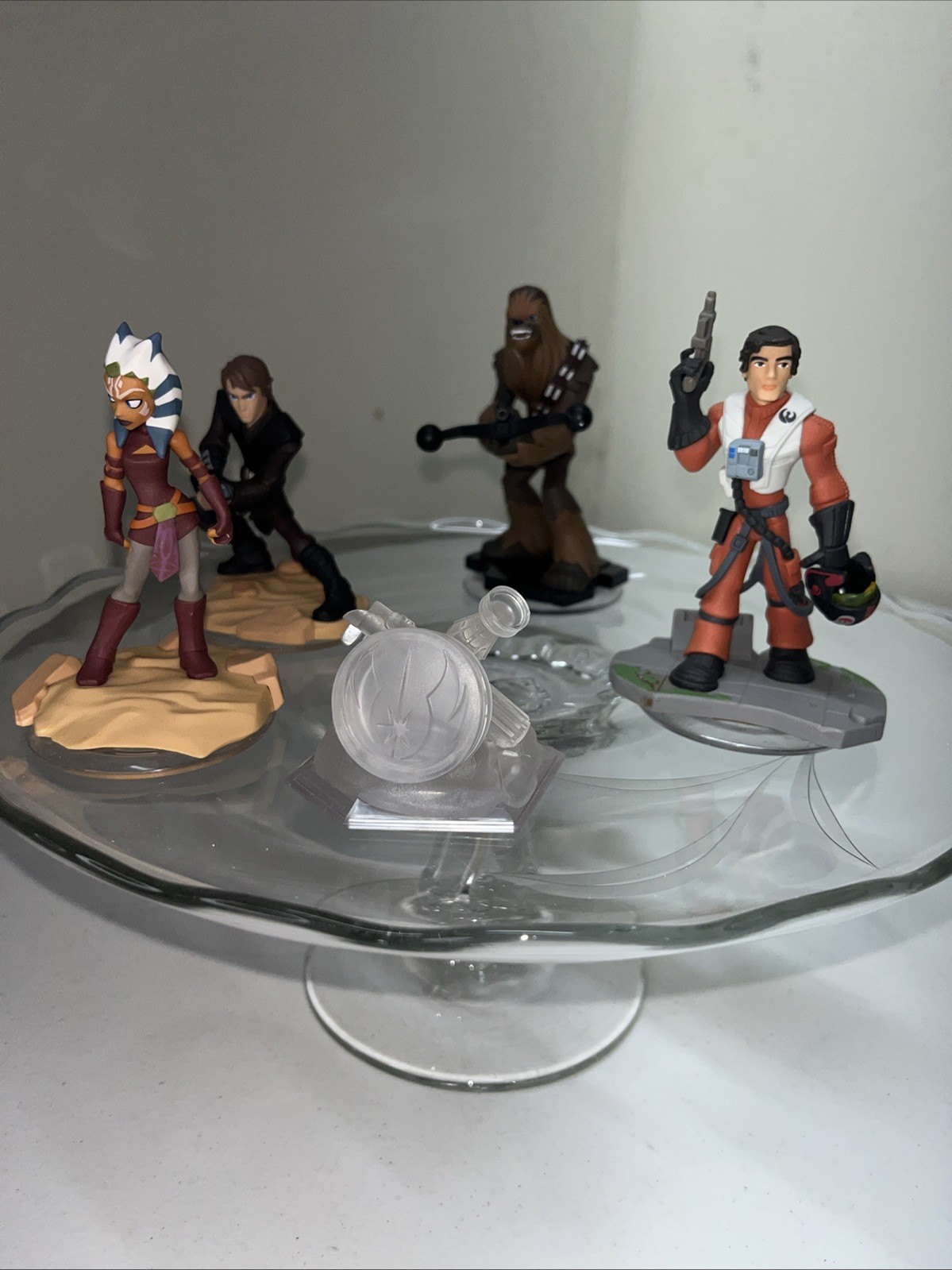 Disney Infinity Lot Star Wars 3.0 Lot Of 4 Infinity 3.0 Figures - EUC