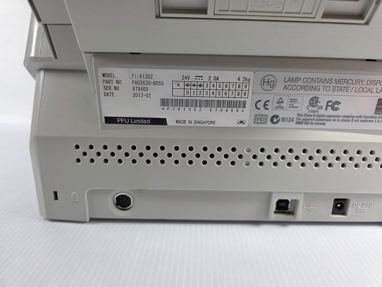 Fujitsu FI-6130Z Scanner