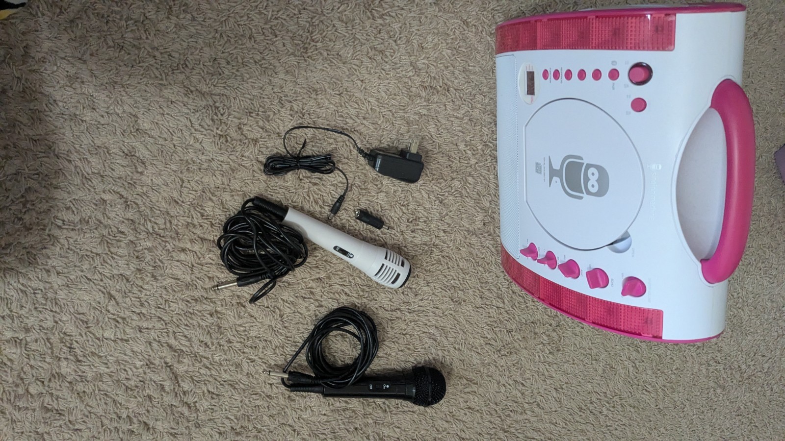 Karaoke Machine with 2 Microphones