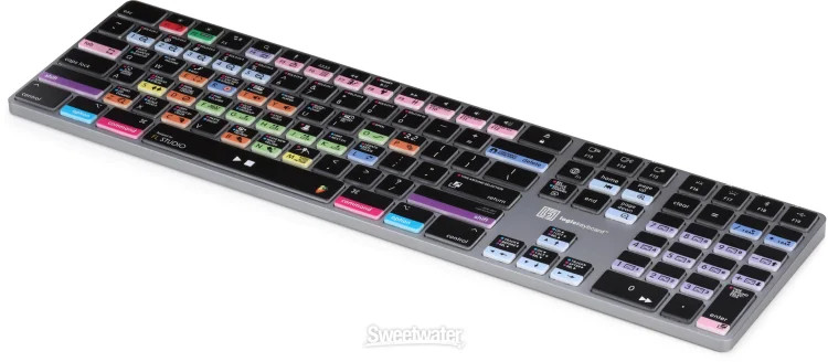LogicKeyboard Titan Wireless Backlit Keyboard for FL Studio - Mac
