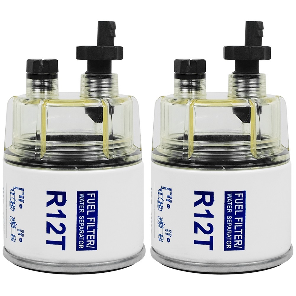 2PCS Spin-on Fuel Filter/water Separator 120AT R12T For Marine Car Boat