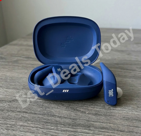 OEM JBL Replacement Headset Peak 4 Buds BLUE Earbud Right /Left /Charging Case