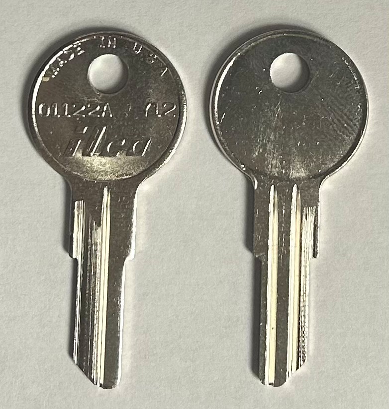 Ilco 01122A Y12 Key Blank uncut (1 Pc)
