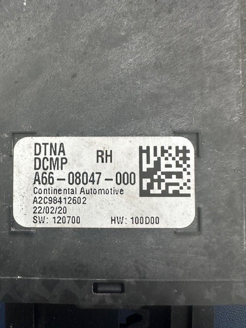 Freightliner Continental RH Door Control Module A66-08047-000
