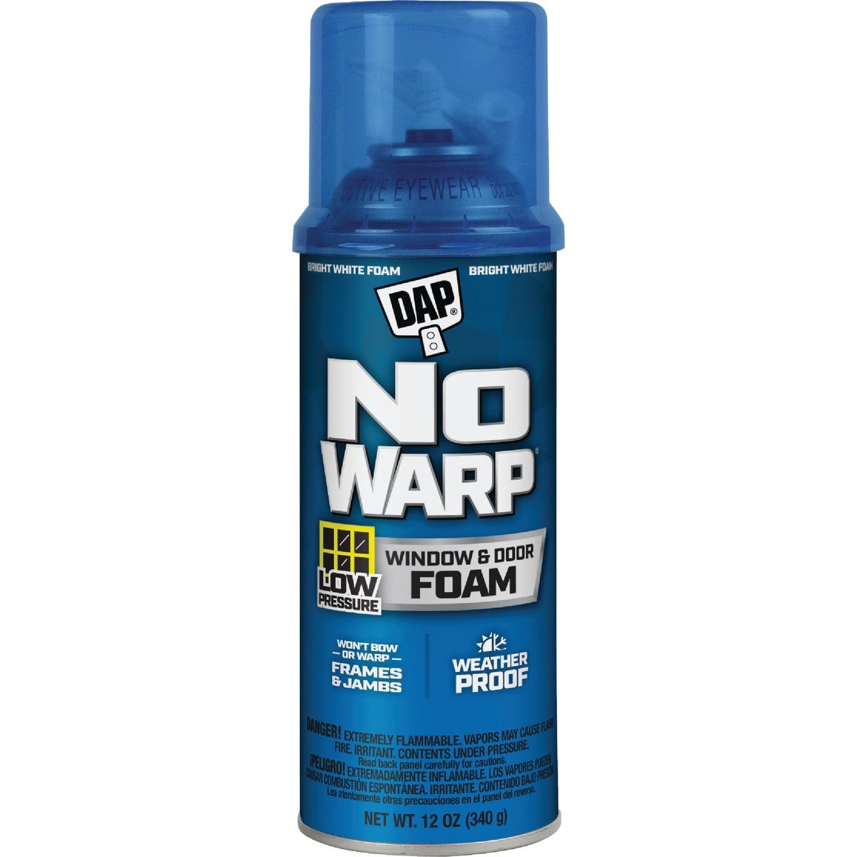 DAP No Warp 12 Oz. Window & Door Insulating Foam Sealant 7565004000 Pack of 12