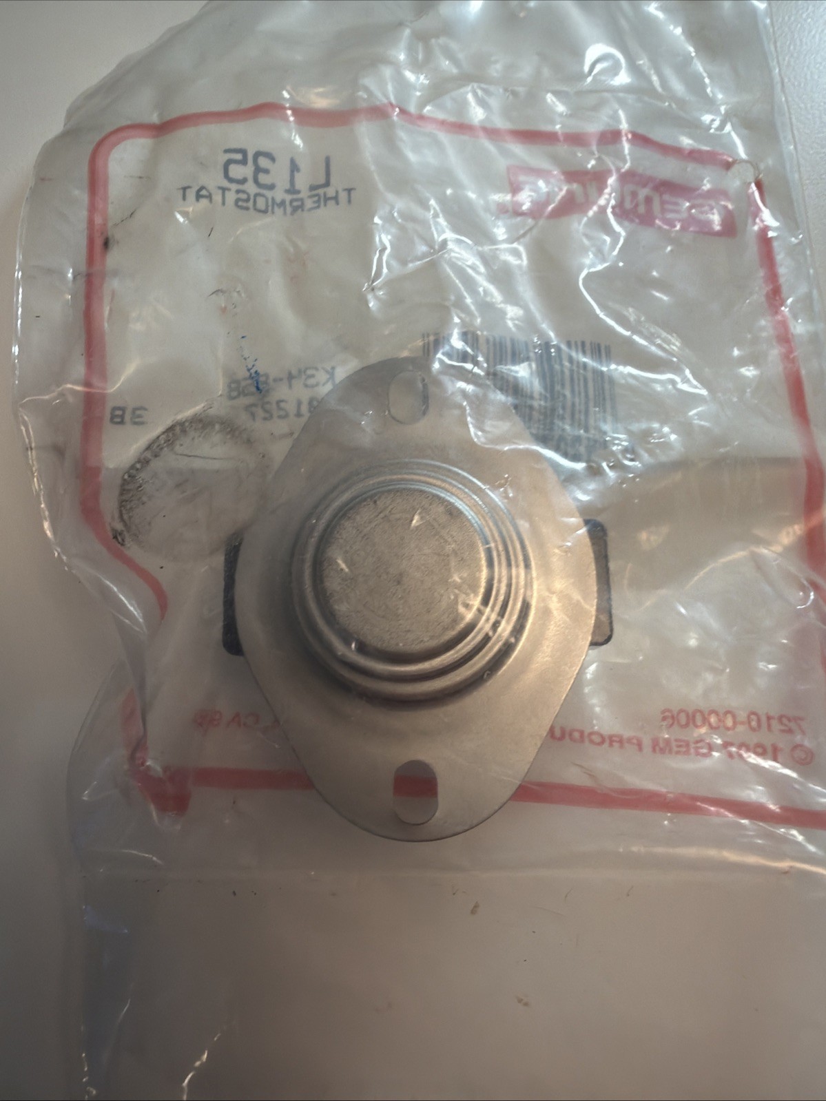 Gemline L135 Thermostat K34-858
