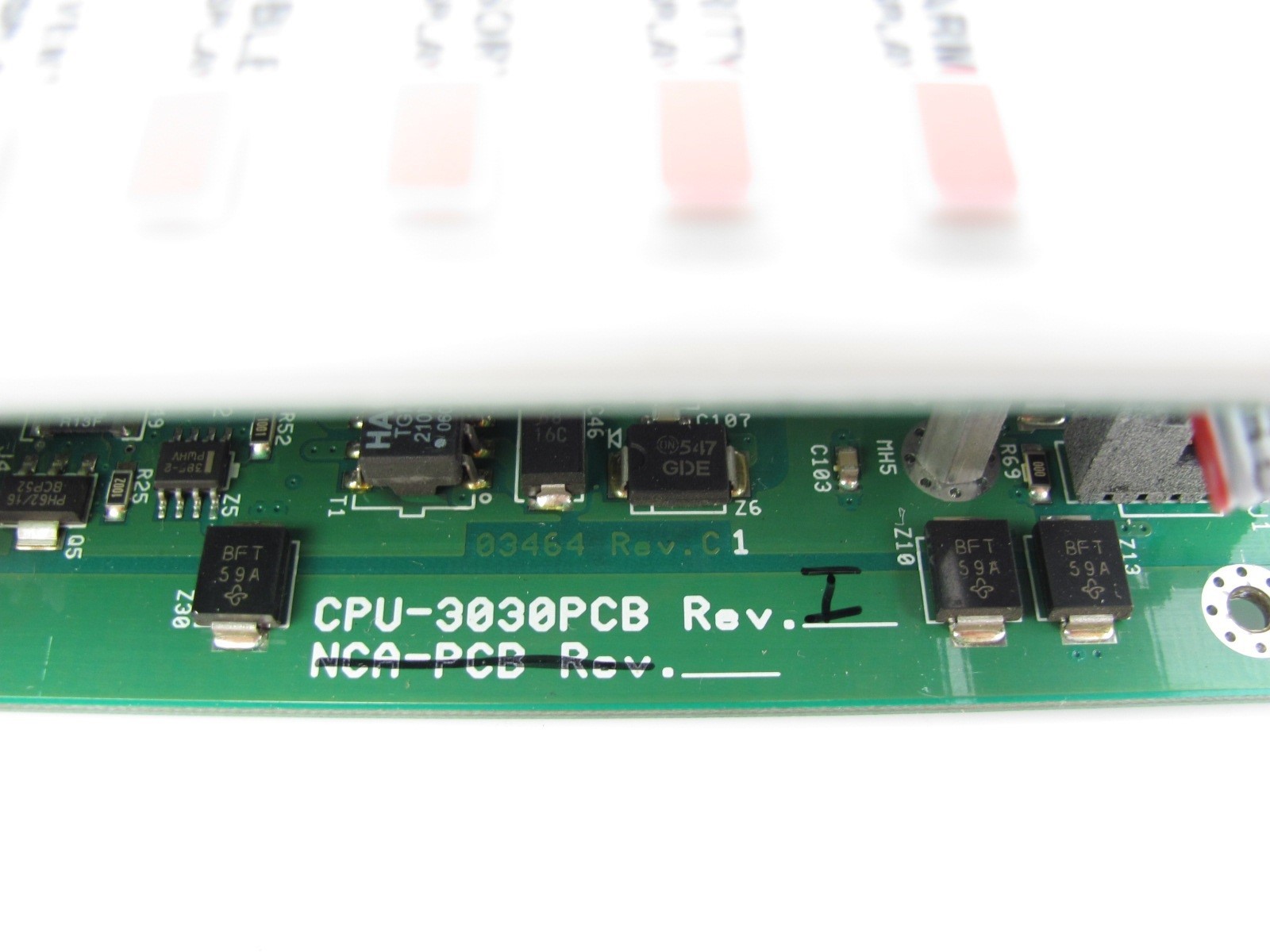 NOTIFIER - CPU-3030D - NFS3030 CPU with KEY DISPLAY Addressable - (Tested)