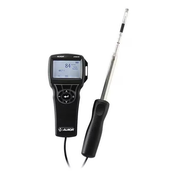 Tsi Alnor Anemometer,0 to 6000 fpm,NIST AVM430-A Tsi Alnor AVM430-A