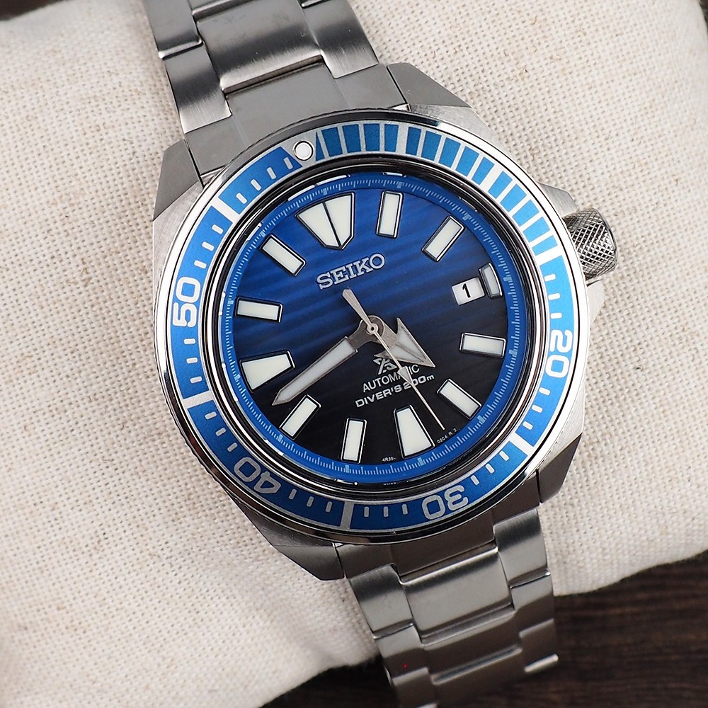 Seiko Prospex SRPC93 Save The Ocean Divers Blue Dial Automatic Men's Watch