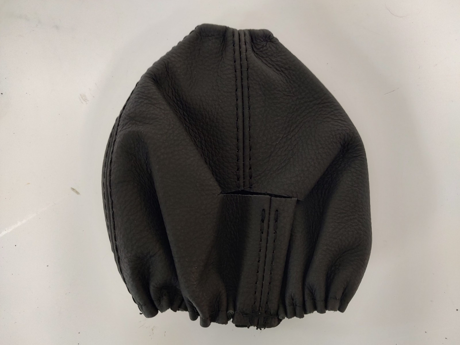 2005-2013 C6 Corvette Automatic Shift Boot Black Leather w/ Black Stitching