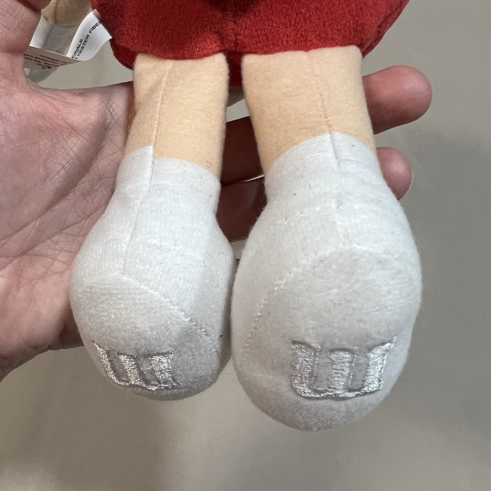 M&M’s Red Character Easter Bunny Plush – 11” Soft Stuffed Toy 2007