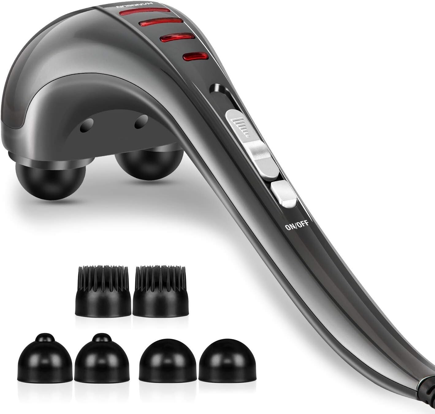 Handheld Neck Back Massager for Pain Relief Deep Tissue