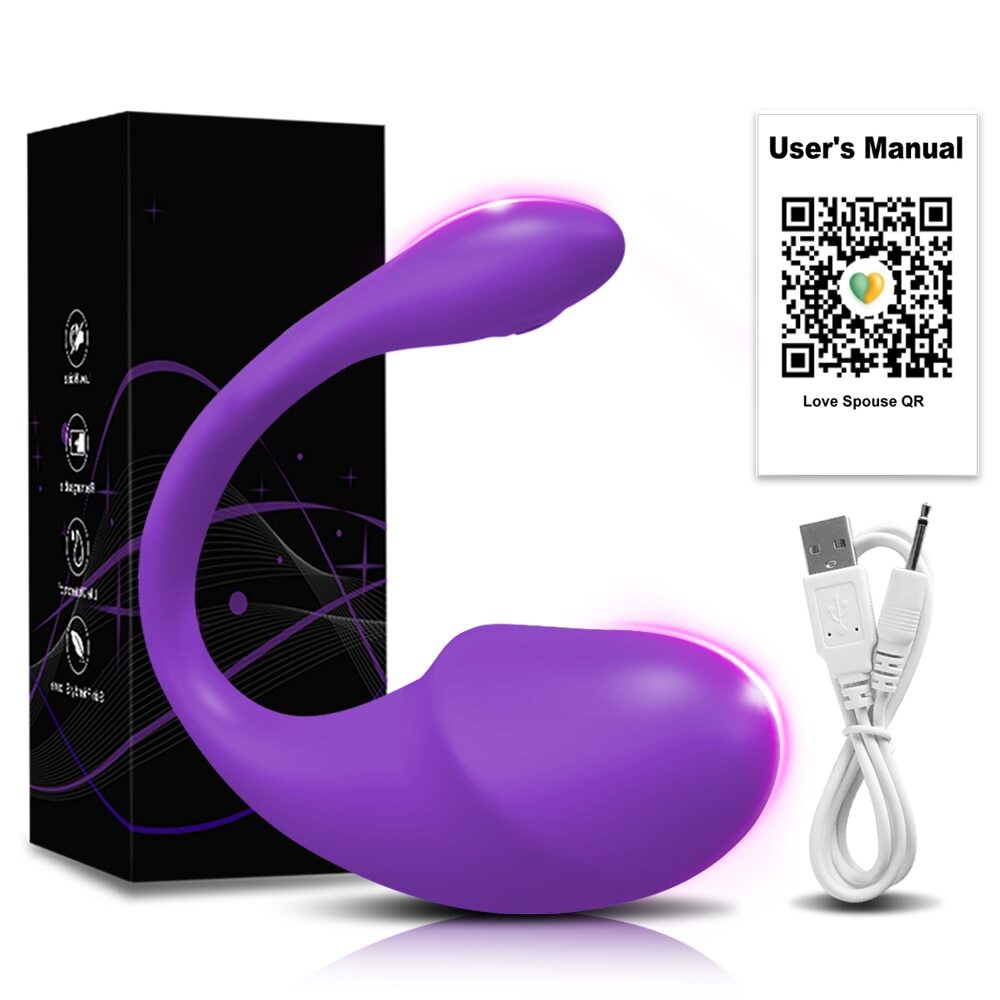 "Aphrodite's Delight: Wireless Bluetooth G-Spot Vibrator with App Control