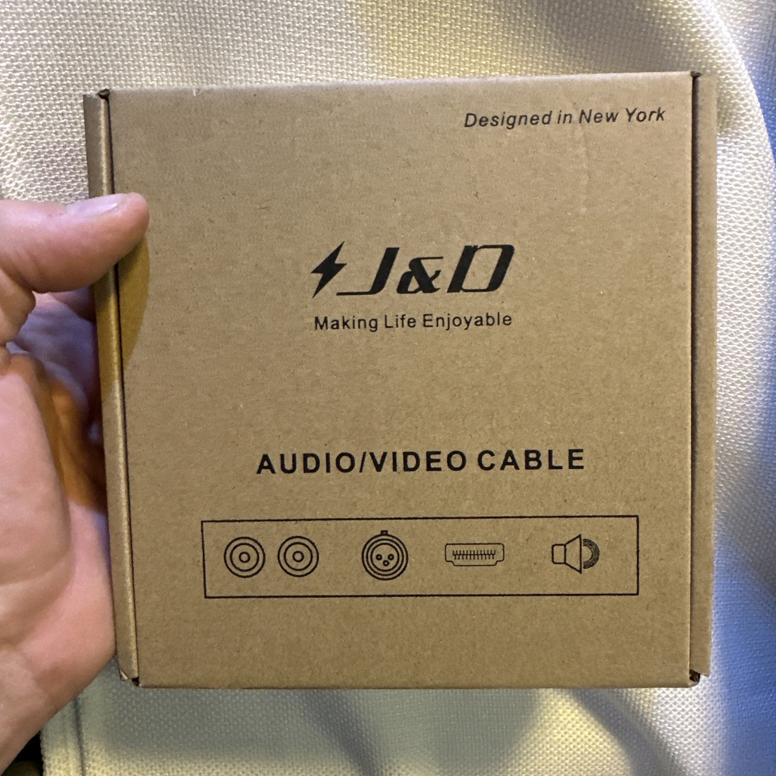J&D RCA To RCA Male Female Open Box 15 Ft