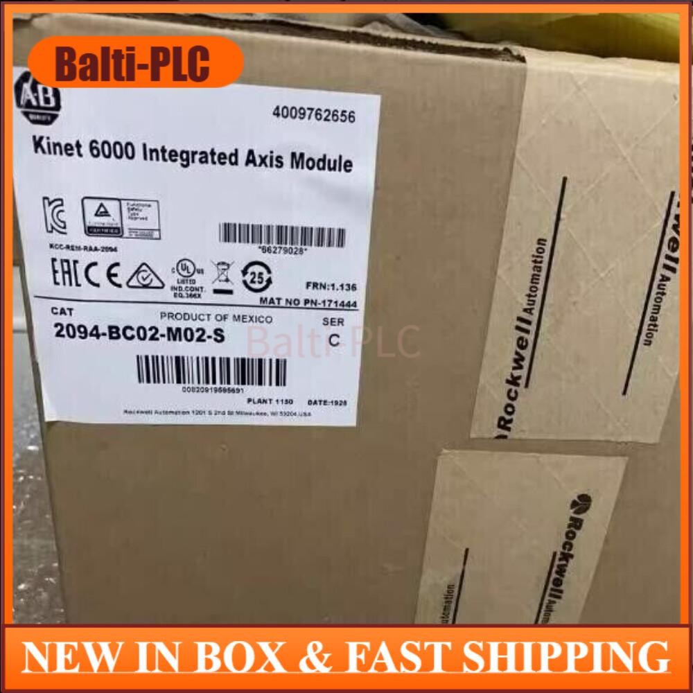 ~ Allen Bradley 2094-BC02-M02-S Kinetix 6000 15kW/15A Axis Module US Free Tax