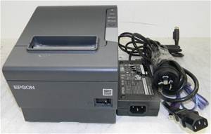 EPSON Black Thermal Receipt Printer M244a TM-T88V Parallel centronix  / USB