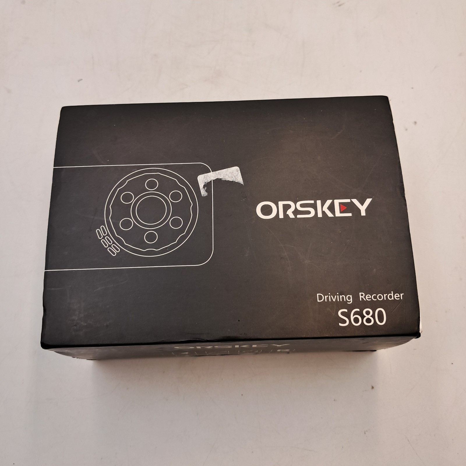 Brand New Genuine Orskey S680 Dash Cam Driving Recorder Camera 1080p HD Screen