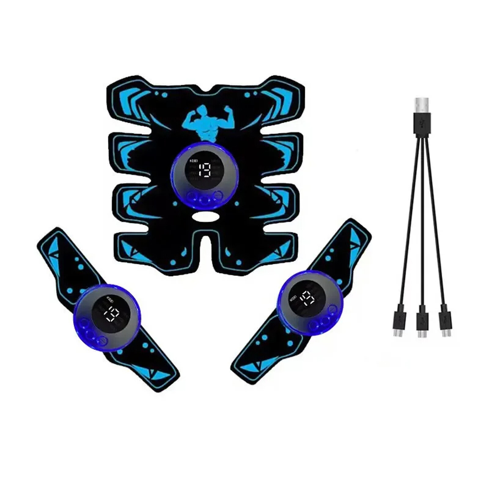Tactical X Abs Stimulator 2025 V2 Upgraded - Ultimate ABS 360 Stimulator