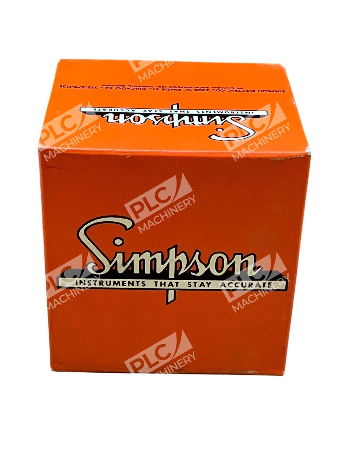 Simpson 290PU01A1 Panel Meter 0–30 µA DC Microammeter Rott Electronics Xerox