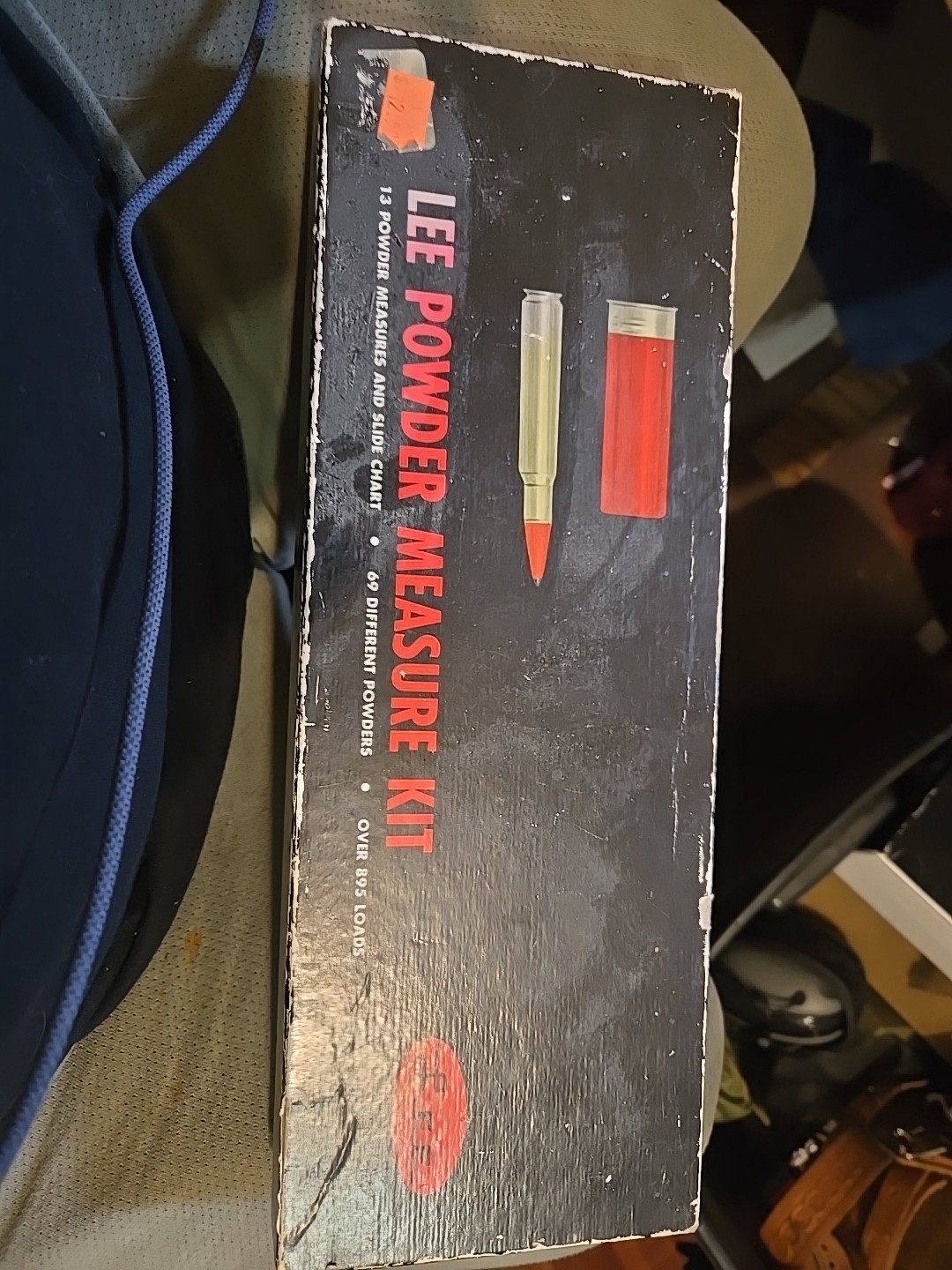 Lee Precision Powder Measure Kit Vintage 1966 13 Measures Slide Chart