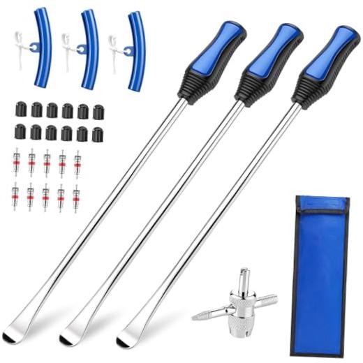 15" Tire Spoons Kit, 30 Pcs Tire Removal Tool for Motorcycle Dirt Bike Lawn