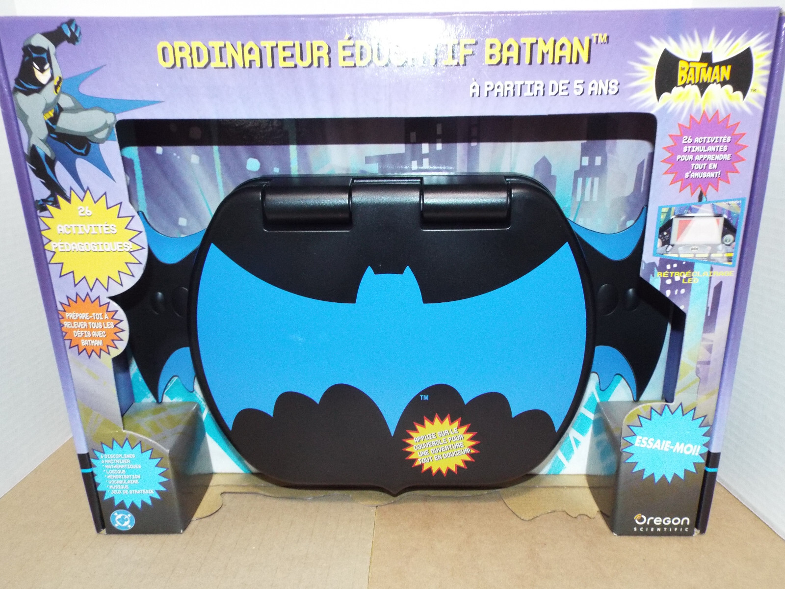 Oregon Scientific The Batman Child Activity Laptop FRENCH EDITION 2005