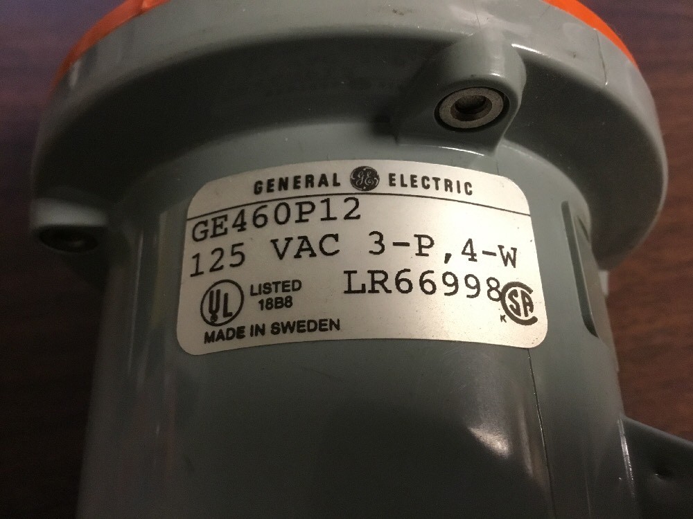 General Electirc Pin and Sleeve Plug GE460P12