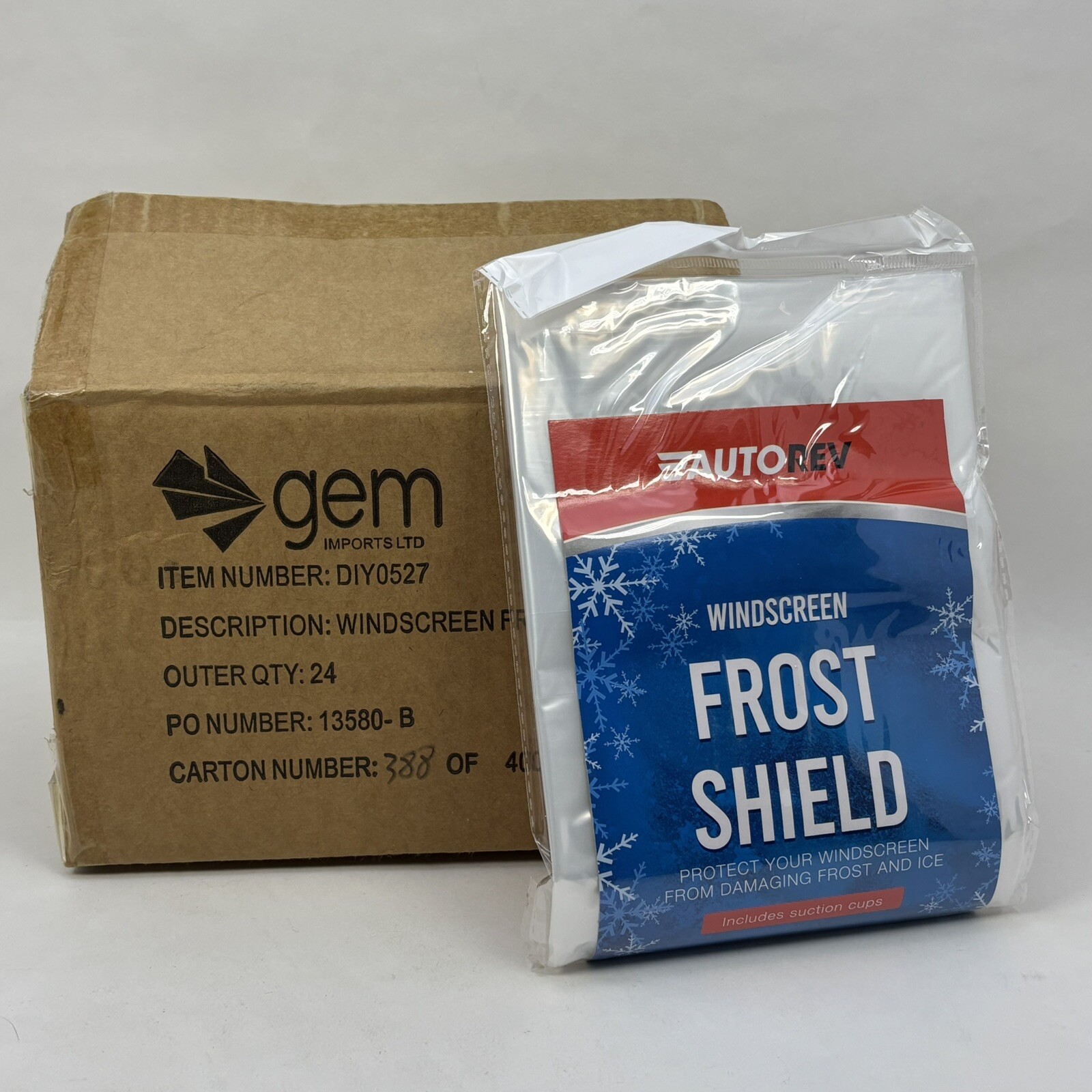 Car Windscreen Frost Shield Large Cover Snow Protector Wholesale Joblot New x24