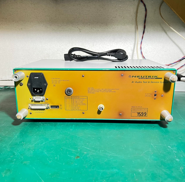 1 used NEUTRIK A1 audio analyzer, in good working condition