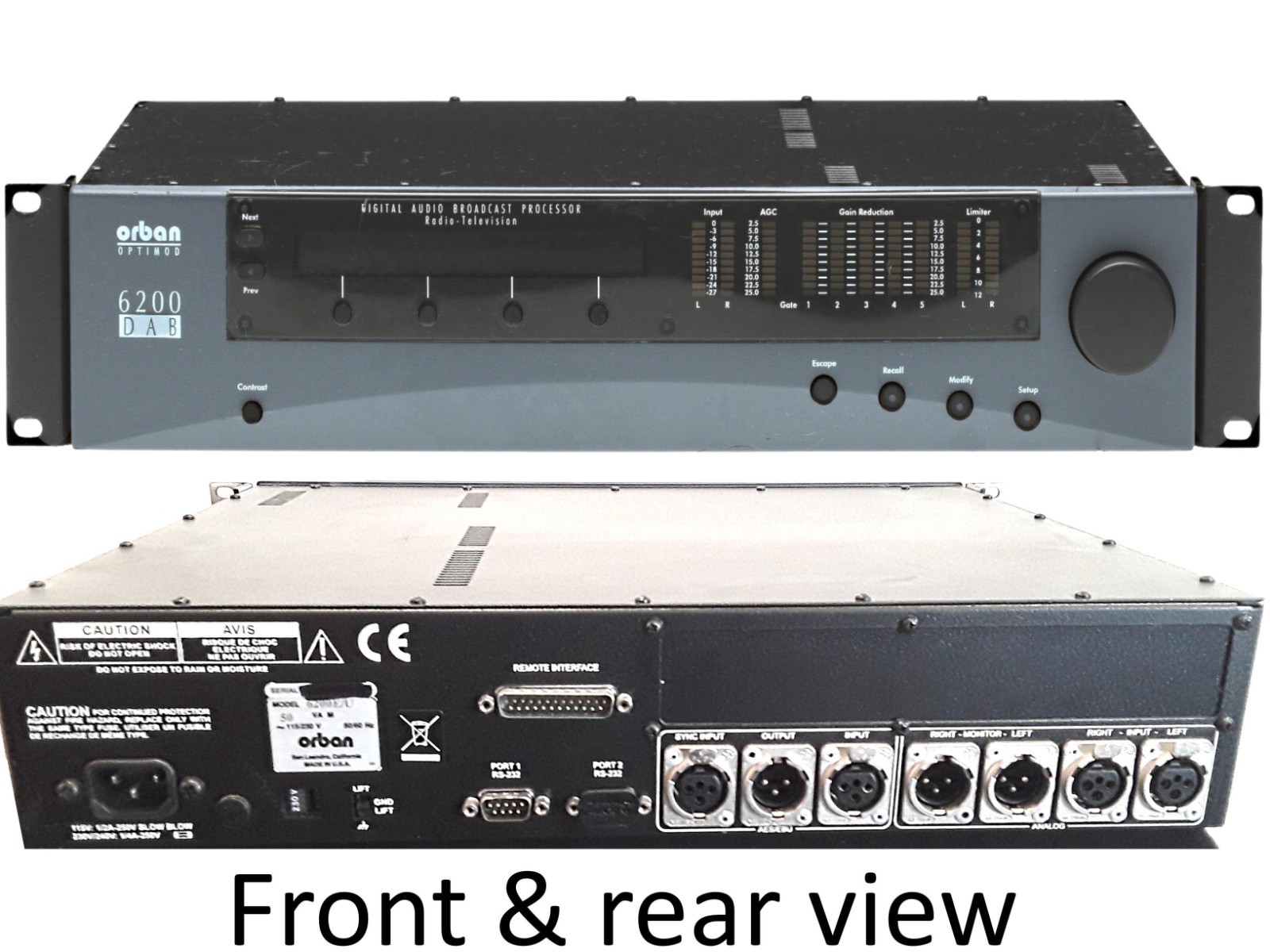Orban Optimod 6200 DAB - Digital Audio Processor