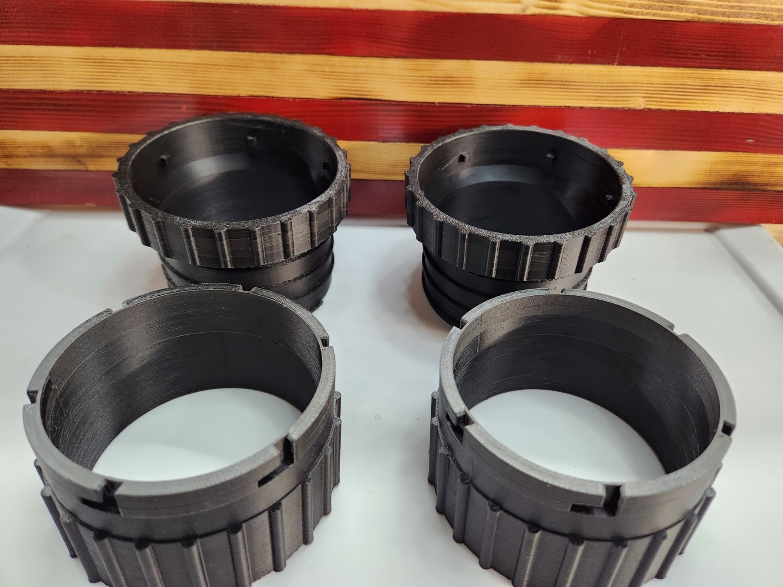 4 Inch Dust Collection Hose Quick Connector Set of 2. Heavy Duty