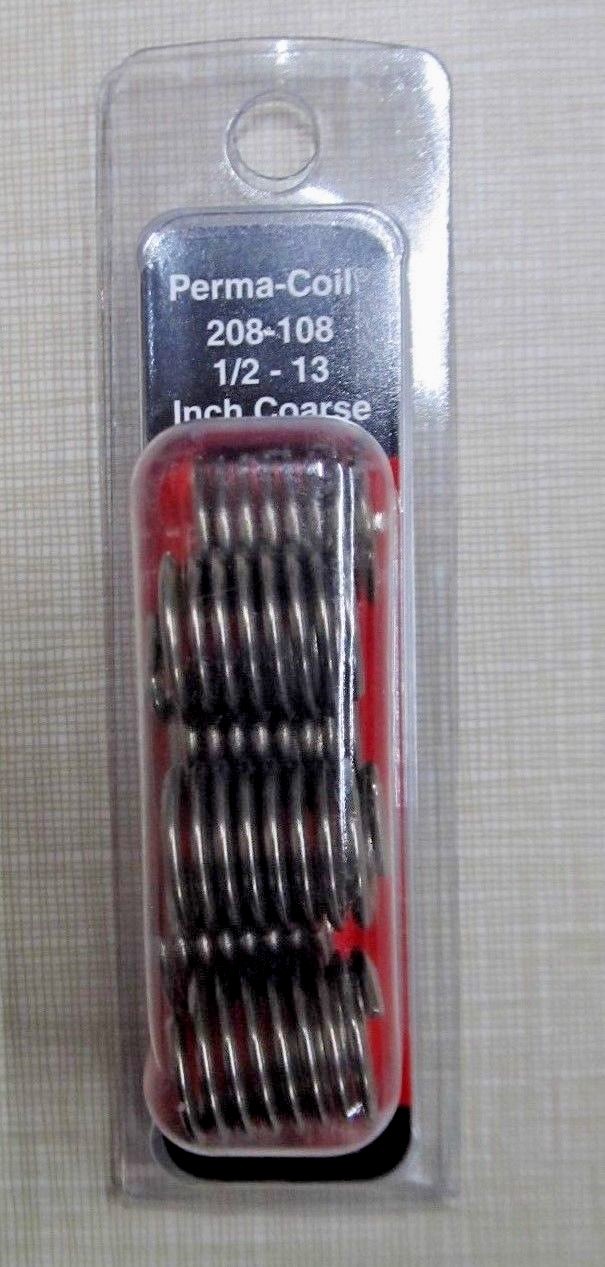 PERMA-COIL 208-108 1/2-13 INCH COARSE MADE IN USA!     UPC: 790694281082